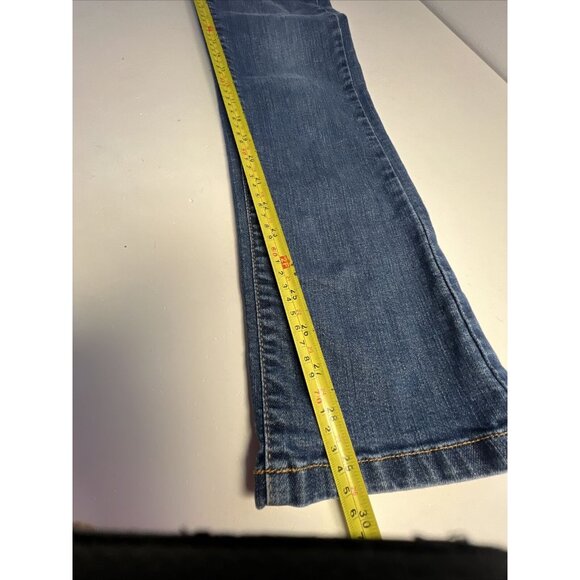 LL Bean Jeans Women Sz 4 Blue Straight Classic Fit Pants Denim - Picture 6 of 7